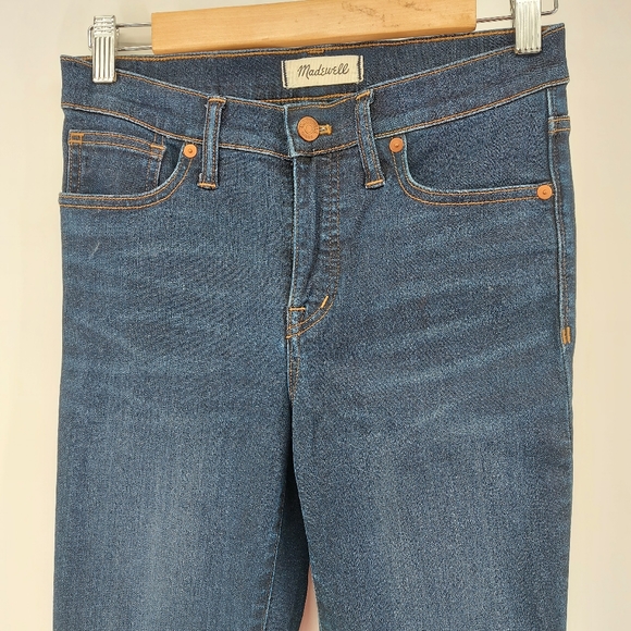 Madewell 9" Mid-Rise Skinny Jeans TENCEL Denim Edition F8990 - Picture 5 of 12
